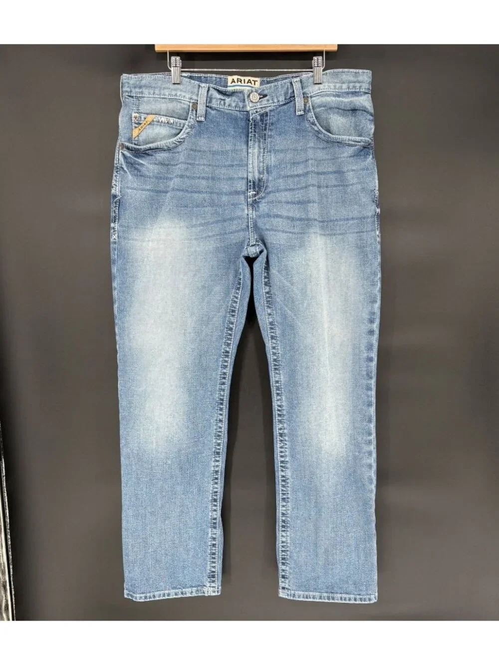 Ariat Mens M2 Relaxed Stirling Stretch Bootcut Jeans 38x32 Shasta Western Cowboy
